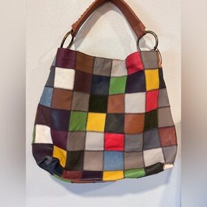 Patchwork Multicolor Tote Bag